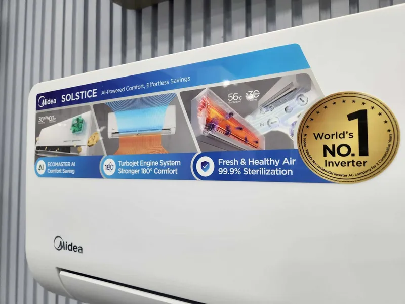 Кондиционер Midea ALBA Pro 12 000 btu Инвертор + AI + Wi-Fi — фото 6 Кондиционер Midea ALBA Pro 12 000 btu Инвертор + AI + Wi-Fi — фото 6