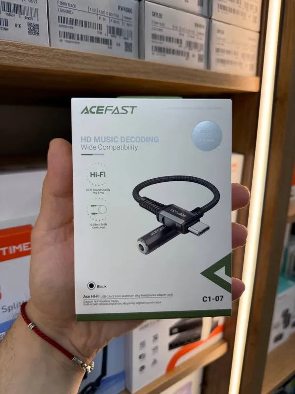 Аудио адаптер Acefast