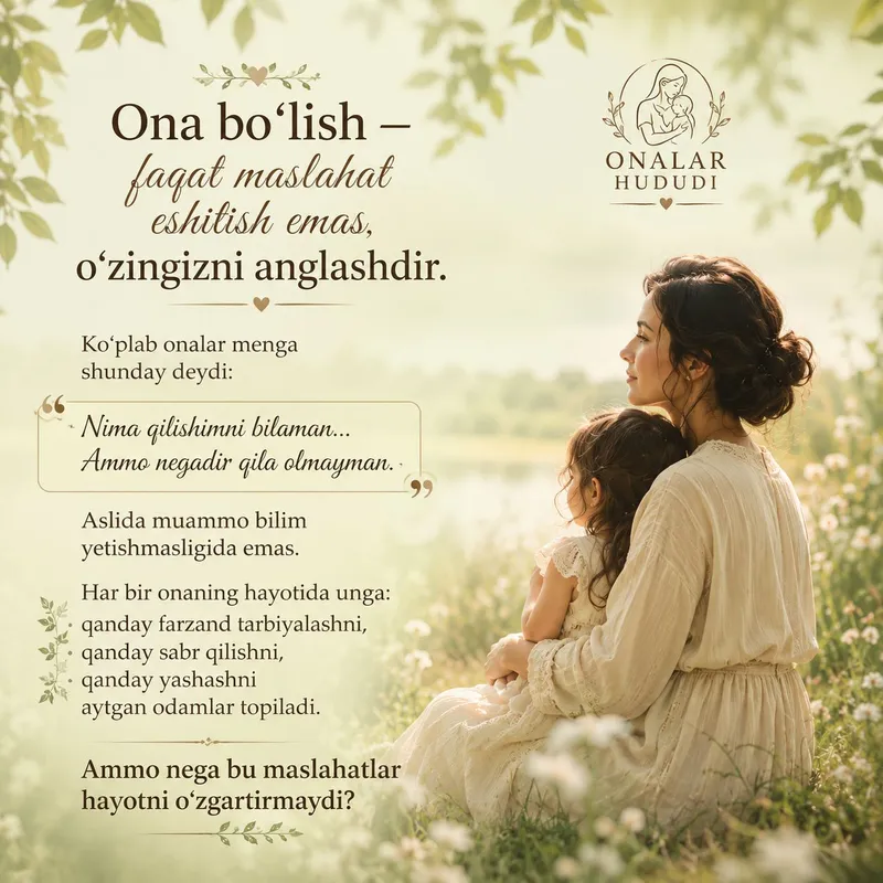 "Onalar hududi" markazida barchasi onalar uchun 1