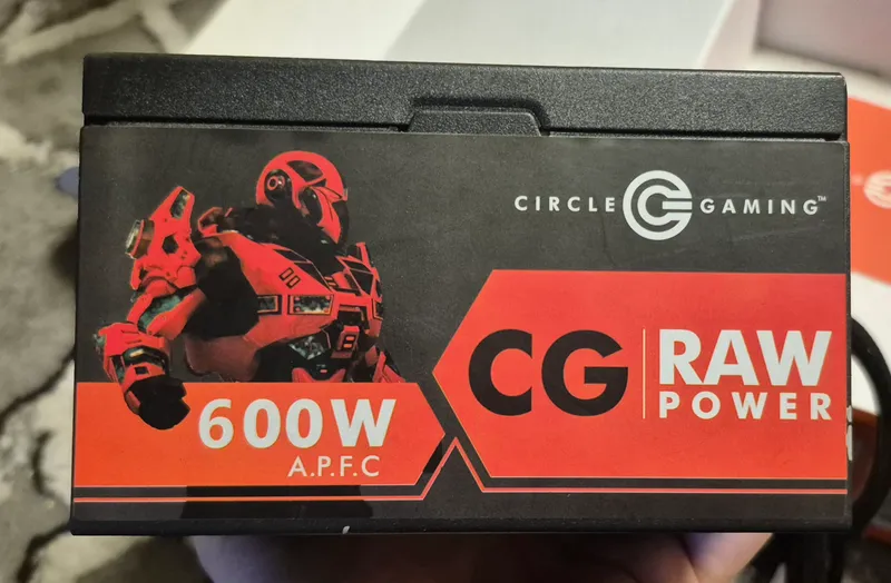 Блок Питания Circle Gaming CG Raw Power 600W APFC 3 Блок Питания Circle Gaming CG Raw Power 600W APFC 3