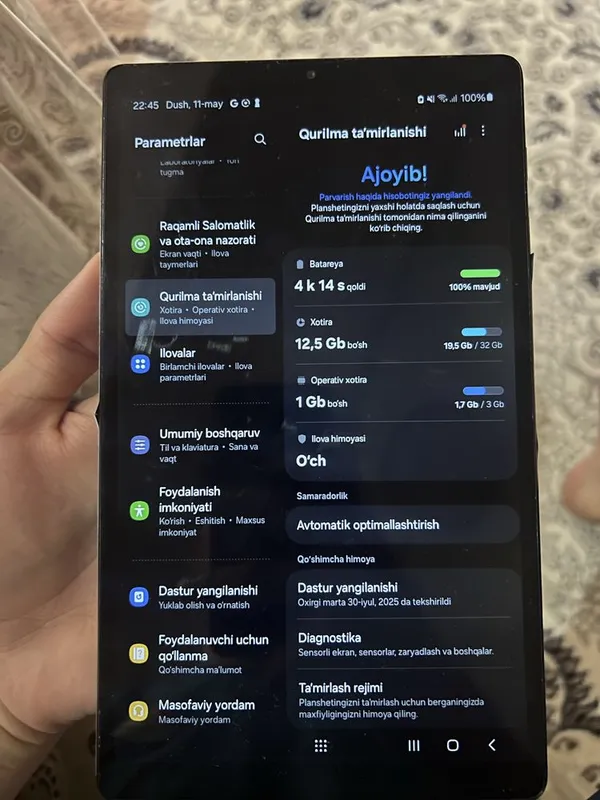 Galaxy Tap A7 Lite — фото 2