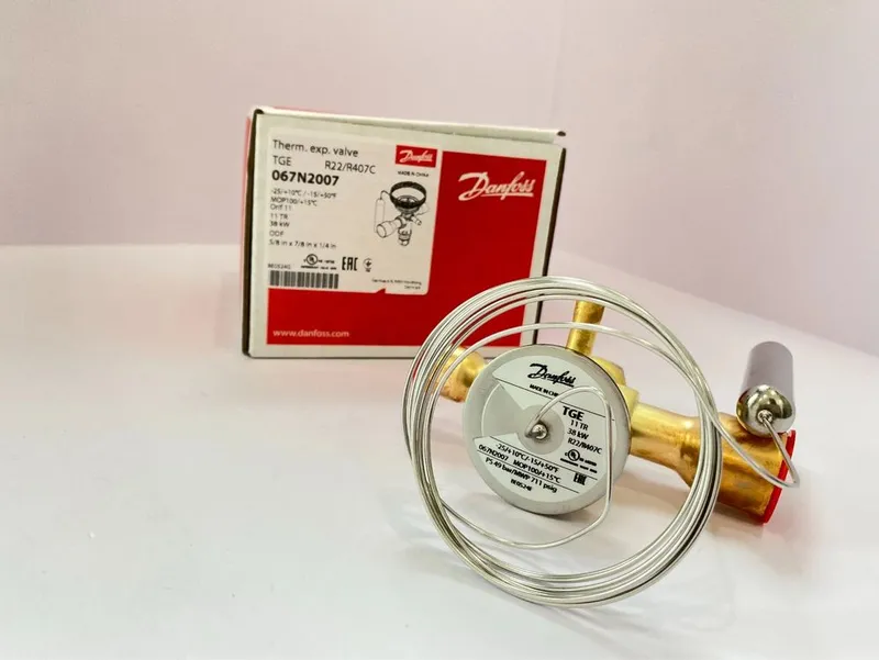 Терморегулирующие вентили (ТРВ) Danfoss – оригинал — фото 1
