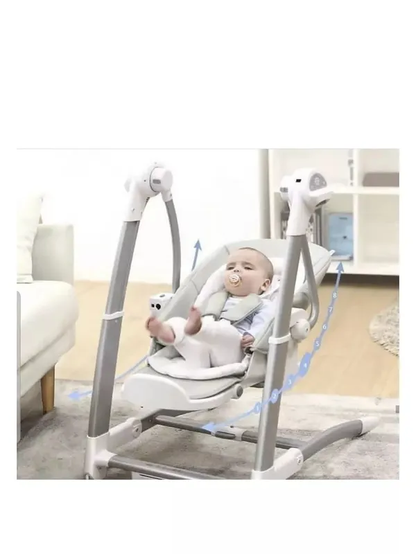 Maribel 3 in 1 Стульчик для кормления+бустер+качели 3