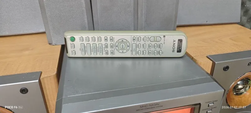 Музыкальный центр Sony MHC-NX3AV с пультом ,с блютуз 7 Музыкальный центр Sony MHC-NX3AV с пультом ,с блютуз 7