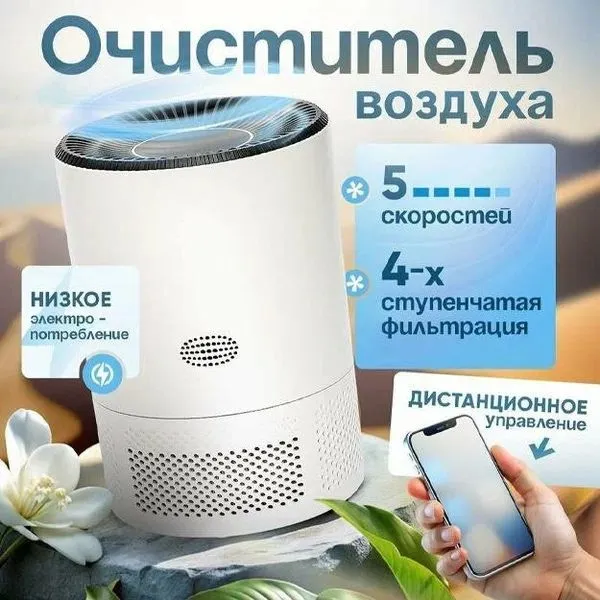 Очиститель воздуха PJ01 — HEPA H13, 99,97%, CADR 185 м³ — фото 2