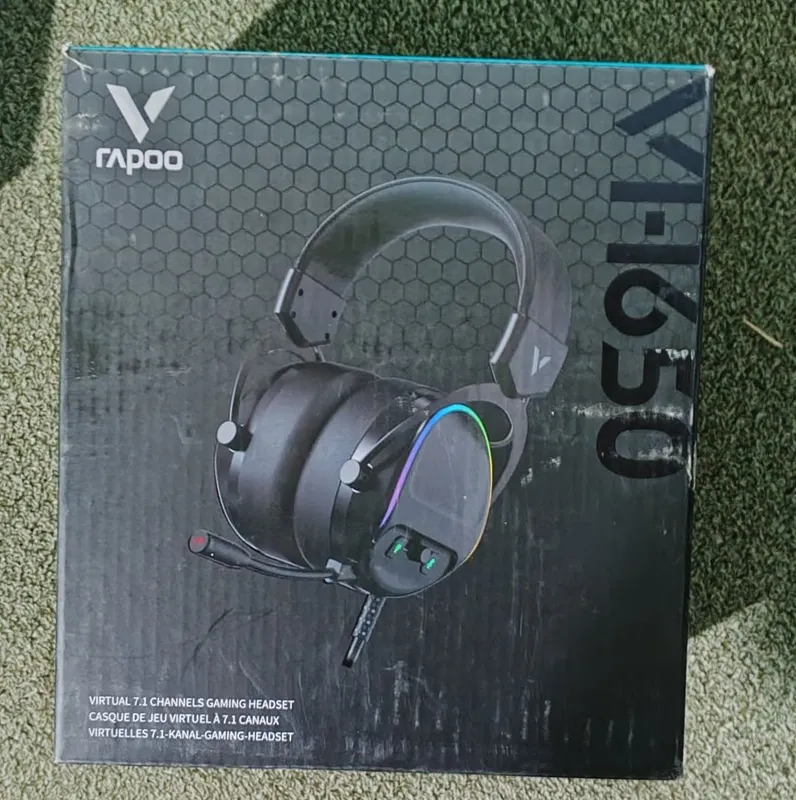 AULA klaviatura + Rapoo VH650 Gaming Headset — фото 2