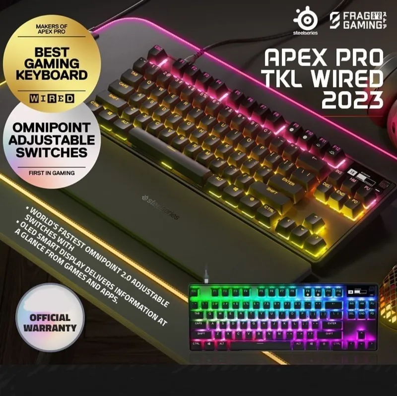 Steelseries apex pro tkl Магнитная Клавиатура/Аналог huntsman v3 pro — фото 2