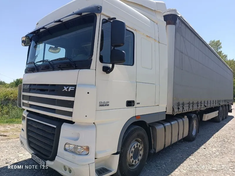 DAF XF 105.410 EURO 5 + WIELTON Прицеп Сотилади