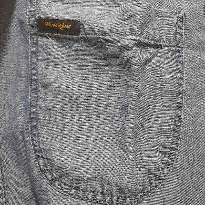 VTG Wrangler Long Sleeve Chambray Shirt/50-52/Винтажная Рубашка Шамбре — фото 1