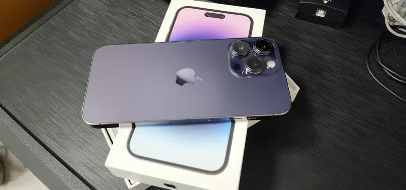 iphone 14 Pro Max 128GB Dep Purple Kar Dk Sim Esem 2