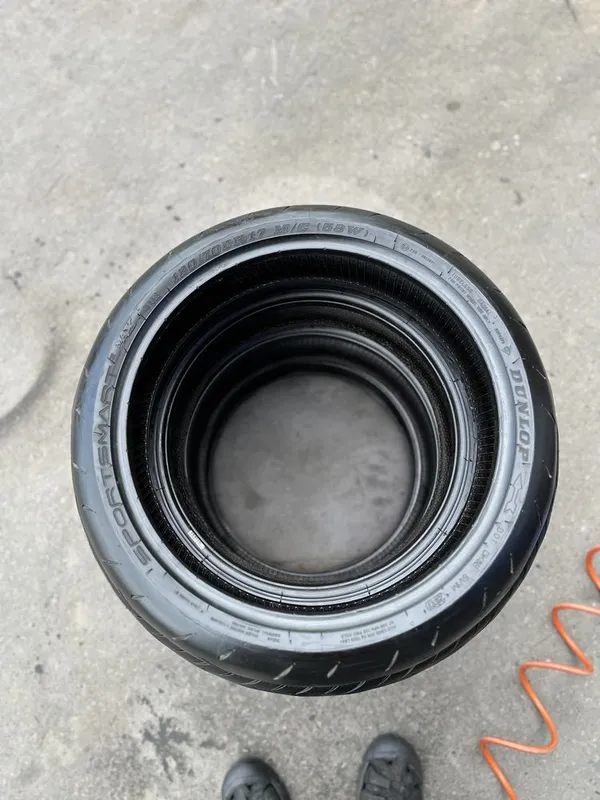 Dunlop SportSmart 120/70 ZR17 мото шина — фото 2