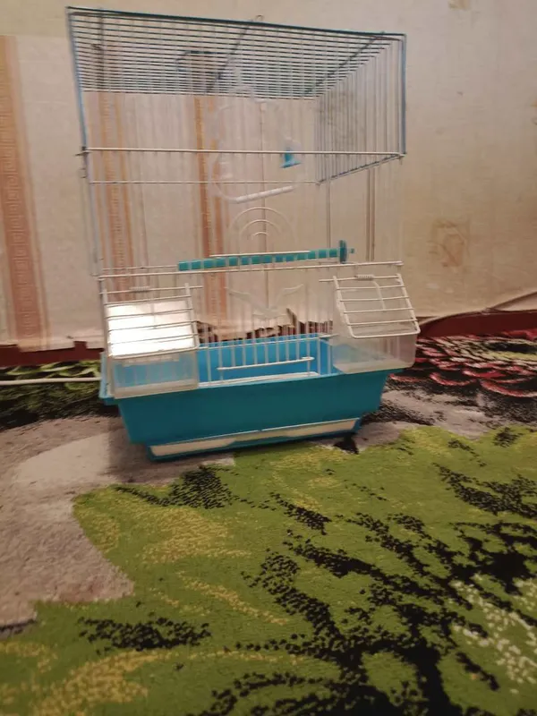 Продам клетку как новая пользовались не долго.