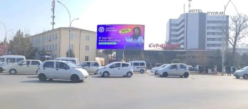 Navoiyda bilbordrda reklama/билбордда реклама/Tashqi reklamalar. — фото 2