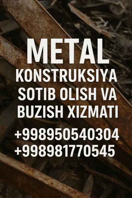 B/u metal olamiz Sotamiz 24/7 B/u metal olamiz Sotamiz 24/7