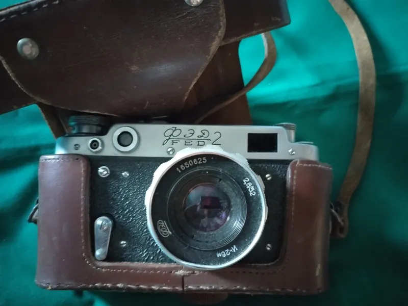 Советский фотоаппарат. Фед2 1 Советский фотоаппарат. Фед2 1
