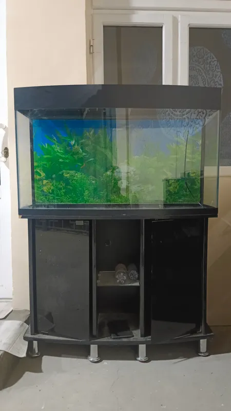 Akvarium 90 L +/-tubochka aksesuarlar  bilan