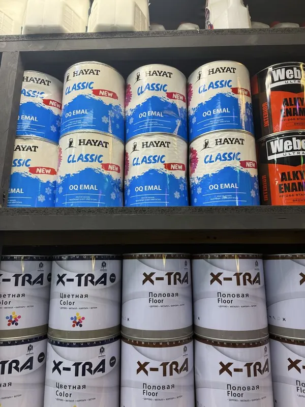 Sifatli kraska emulsiya va boshqa qurilish kosmetik maxsulotlari optom 2