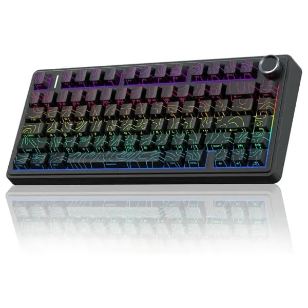 AULA F75 Black Contour | Mexanik Klaviatura |RGB AULA F75 Black Contour | Mexanik Klaviatura |RGB