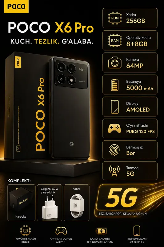 Poco x6 pro 5G