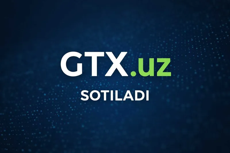 GTX.uz domeni sotiladi