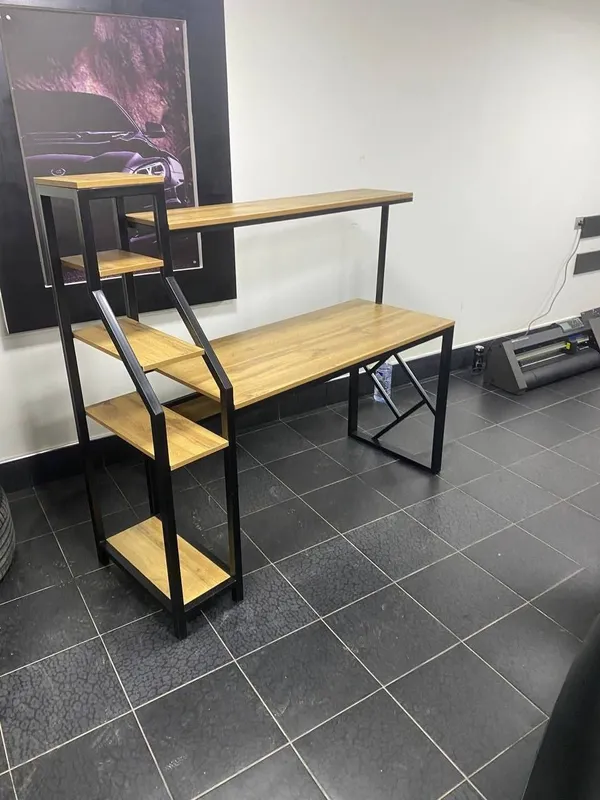 Loft kompyuter stoli — mustahkam, keng va zamonaviy dizayn!