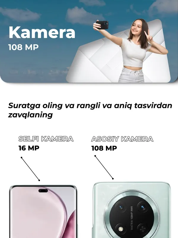 Смартфон HONOR X9C 12/256GB Jade Cyan — фото 7