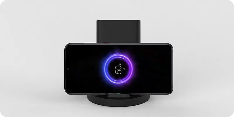 Подставка для смартфона с поддержкой быстрой беспроводной зарядки 20w — фото 3