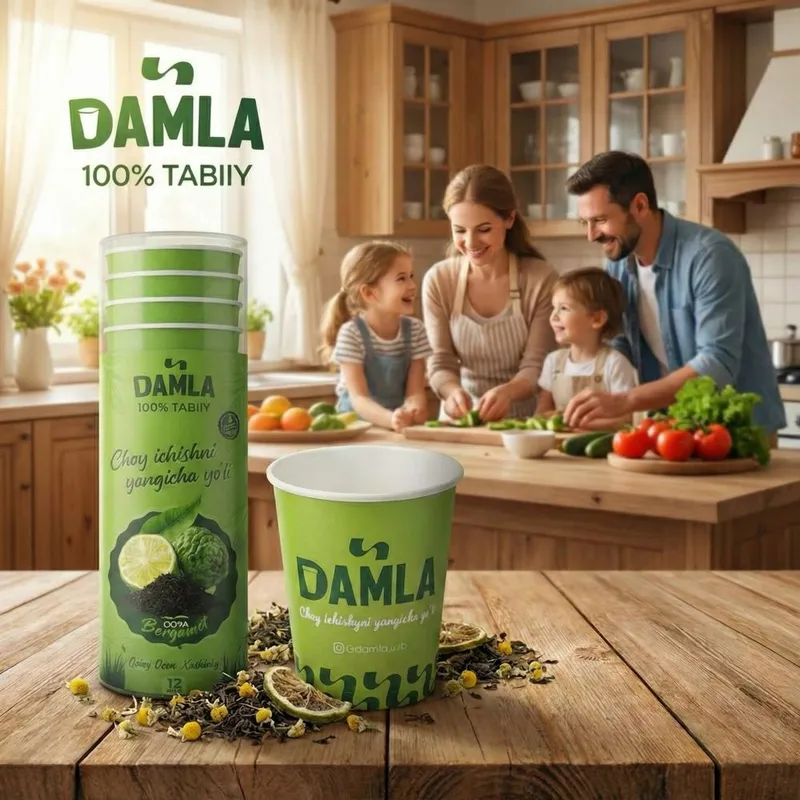 "DAMLA" choyli stakani.