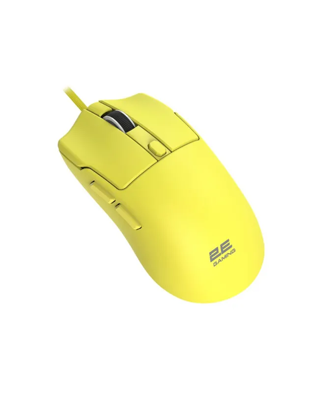 Мышь игровая 2E GAMING MG315, USB-A, проводная, желтая — фото 4
