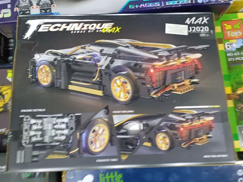Конструктор лего машина Bugatti Style Technique 1368 деталей / Yangi 2