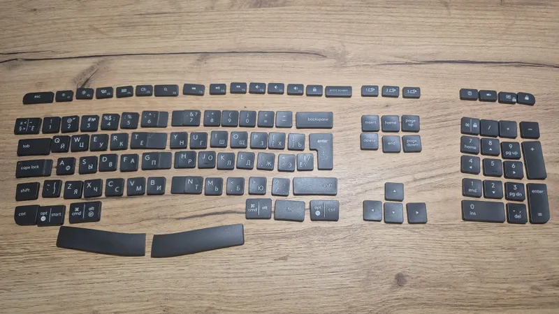 Кейкапы для Logitech k860 Кейкапы для Logitech k860
