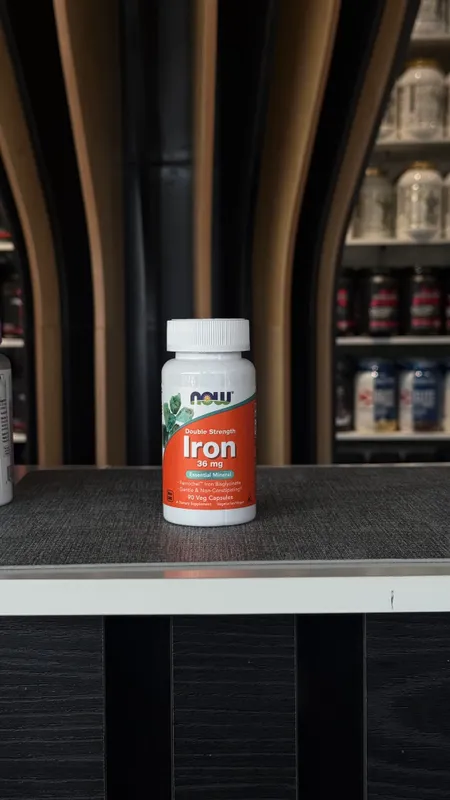 Now Iron 36 mg 90veg capsules