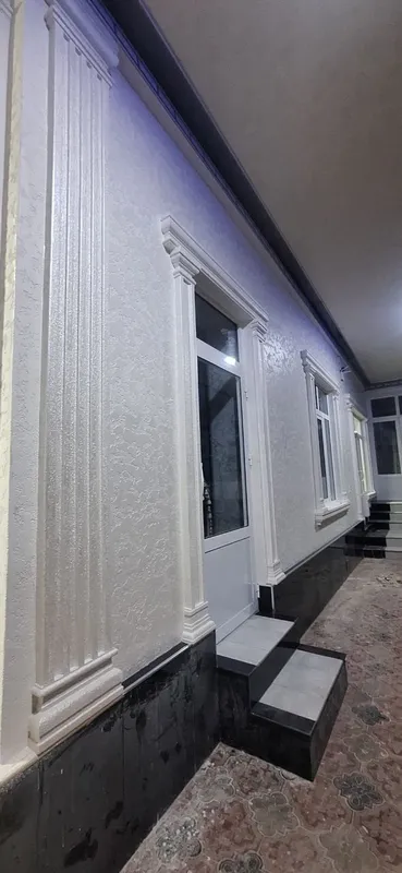 Travertin va Tirma panel Fasad ishlarini sifatli va arzon ishlaymz