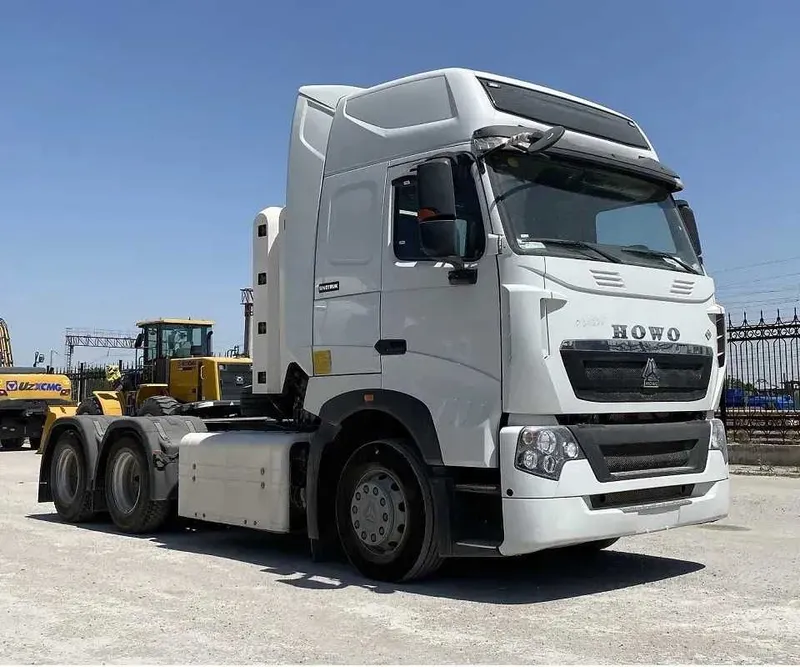 Howo T7H Заводской метан (CNG) 6х4 2026 тягач янги тайёр 2