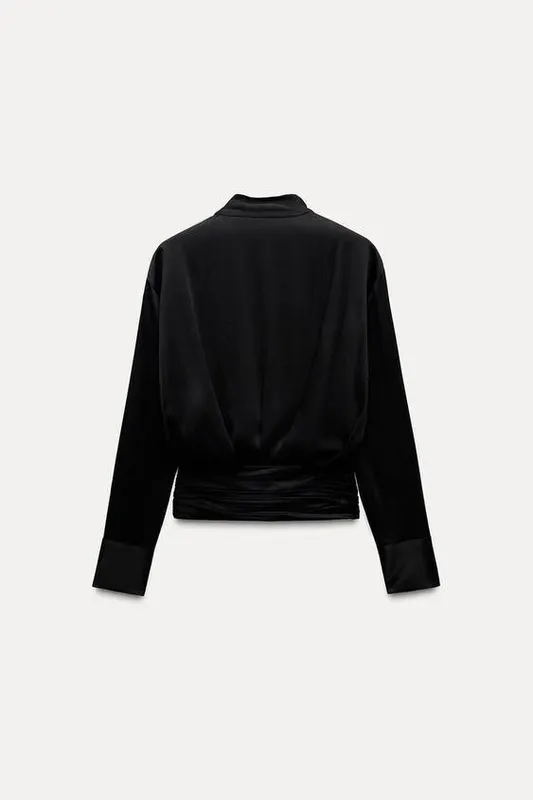 Роскошная блузка zara оригинал — фото 2