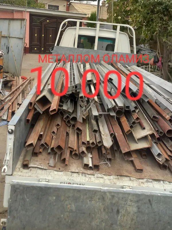 3000 dan 10 000 gacham Metallom qayta ishlash metallolom Har xil tur