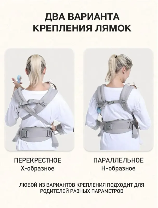 Слинг Эргорюзказ Кенгуру от ERGO baby omni 360 — фото 7