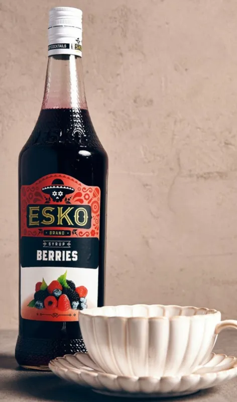 ESCO BRAND Sirop topping pyure