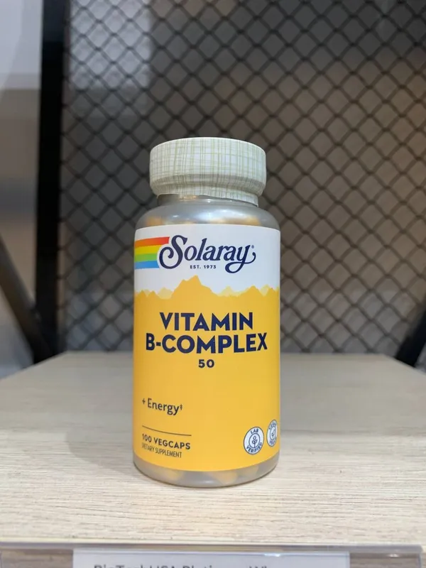Solaray Vitamin B-Complex 50 100 Vegcaps