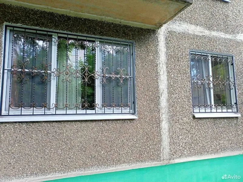 Решётки на окна, Arzon panjara kovka temir карниз козырек ограда навес — фото 1