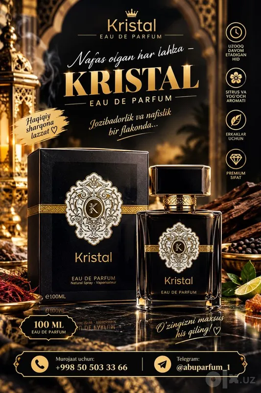 Kristal Siz izlagan parfum 1 Kristal Siz izlagan parfum 1