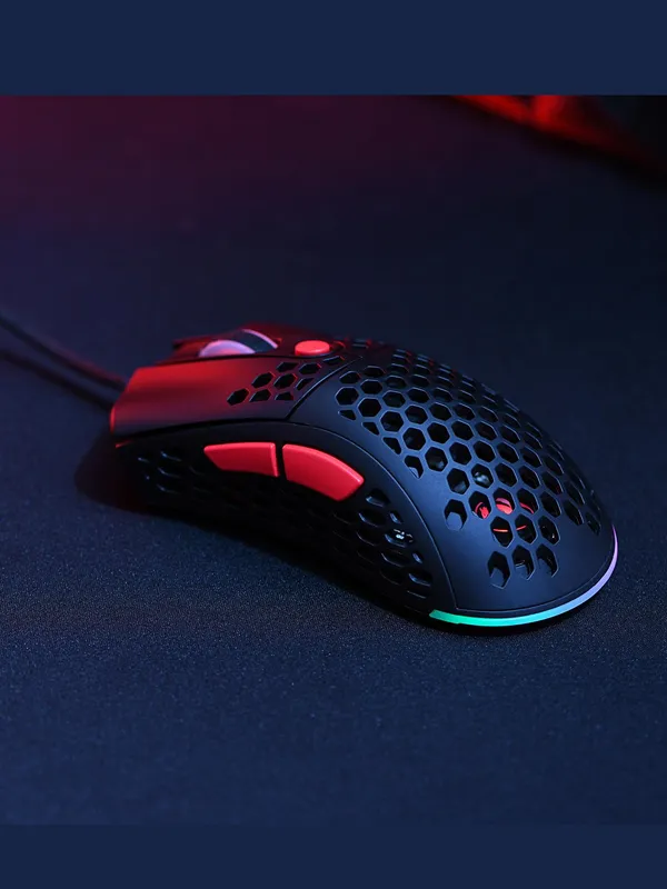 Игровая мышь 2E Gaming HyperSpeed Pro, проводная, оптическая, 7 клавиш, RGB-подсветка, чёрный — фото 5