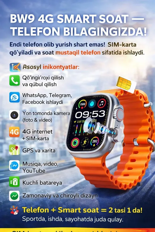 SIM-KARTA Smart Watch