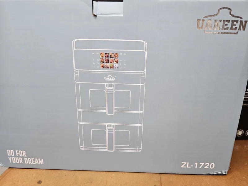 Аэрогриль UAKEEN ZL-1720 / BQ EasyFry с двумя корзинами 3