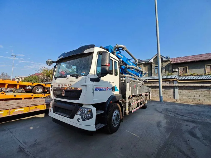 Автобетононасос Howo Jiuhe JH52 помпа — фото 4