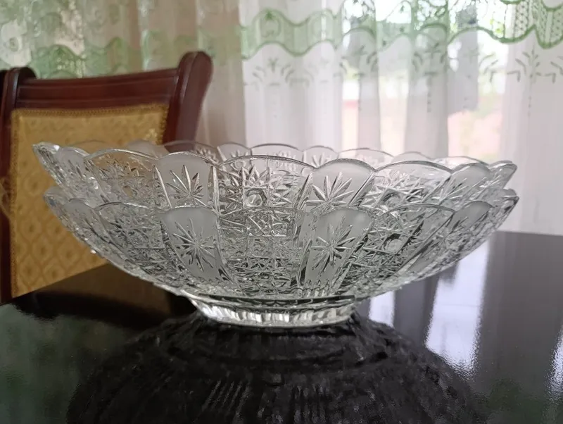 Российский тоза мева соладиган хрусталь. Енги. Пара. — фото 1