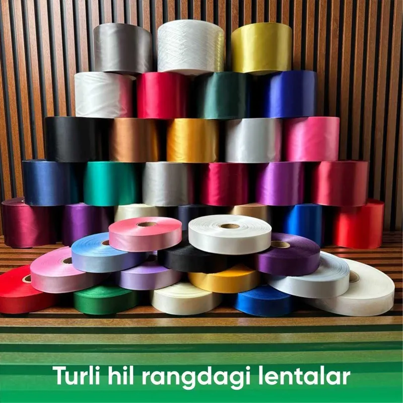 satin lenta sizning logoyingiz bilan