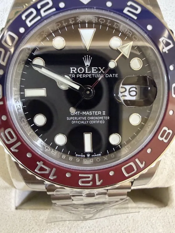 Rolex GMT-MASTER II 40 mm PEPSI 126710BLRO лучшее качество VSF 2 Rolex GMT-MASTER II 40 mm PEPSI 126710BLRO лучшее качество VSF 2