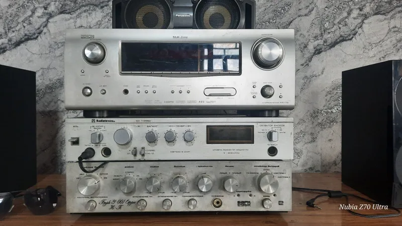 DENON avr 1709 ресивер/домащный кинотеатр — фото 1