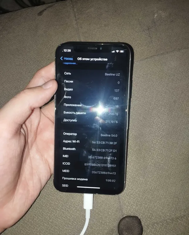 iPhone X, 256 ГБ, 100 йомкс 2 iPhone X, 256 ГБ, 100 йомкс 2
